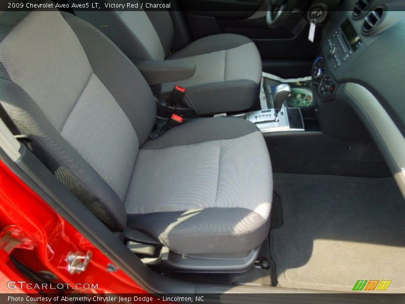 Victory Red / Charcoal 2009 Chevrolet Aveo Aveo5 LT