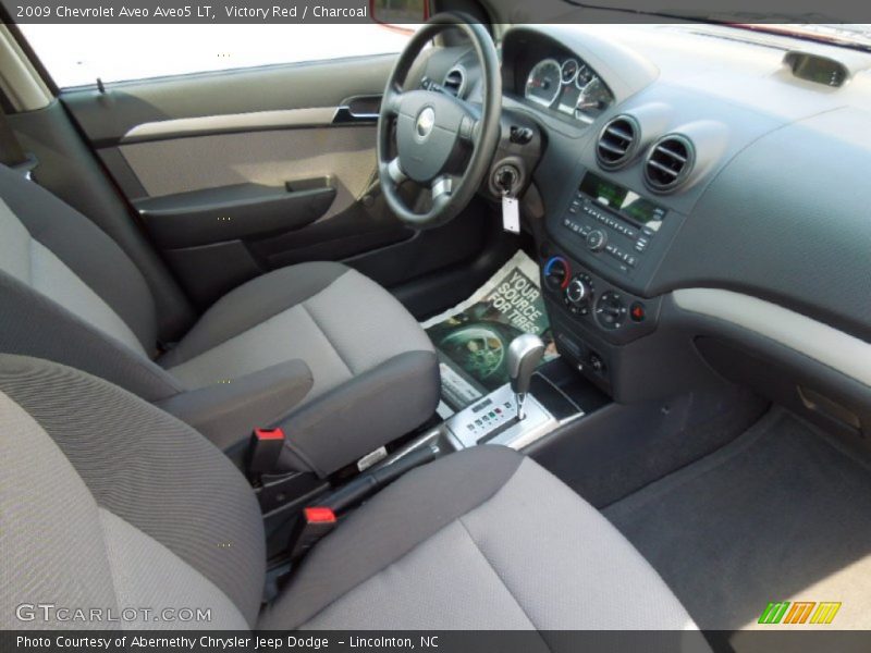 Victory Red / Charcoal 2009 Chevrolet Aveo Aveo5 LT