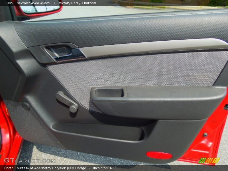Victory Red / Charcoal 2009 Chevrolet Aveo Aveo5 LT