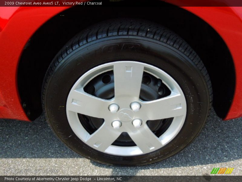 Victory Red / Charcoal 2009 Chevrolet Aveo Aveo5 LT