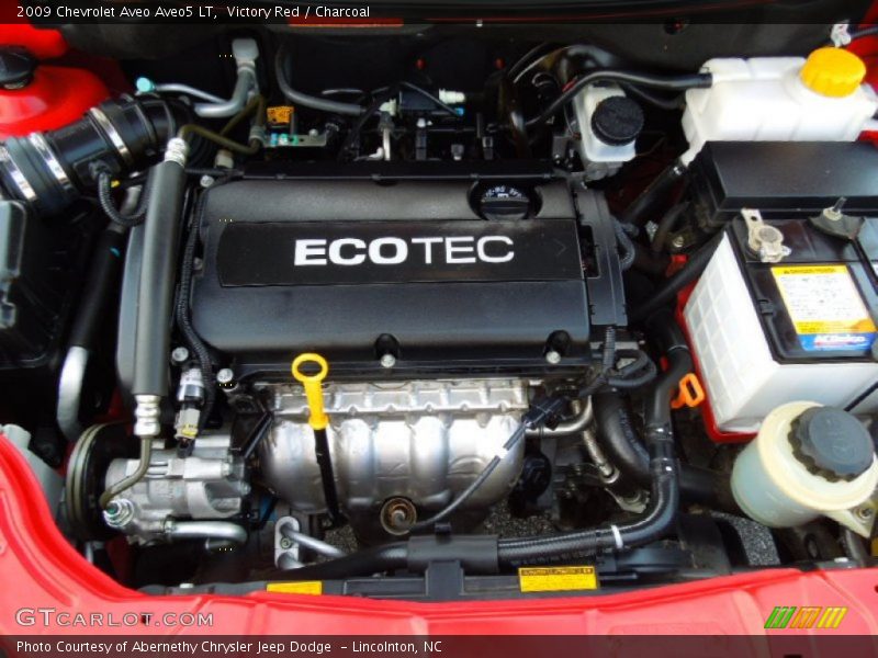 Victory Red / Charcoal 2009 Chevrolet Aveo Aveo5 LT