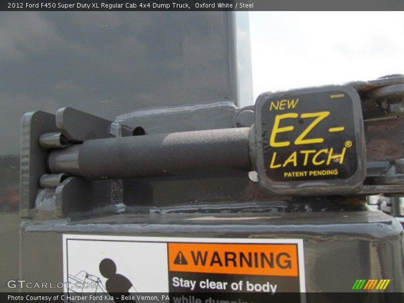 Oxford White / Steel 2012 Ford F450 Super Duty XL Regular Cab 4x4 Dump Truck
