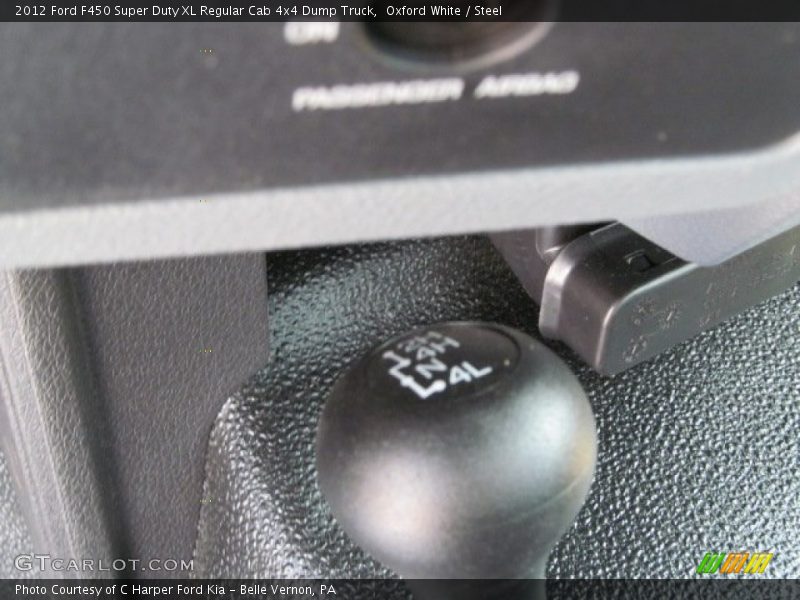 Oxford White / Steel 2012 Ford F450 Super Duty XL Regular Cab 4x4 Dump Truck