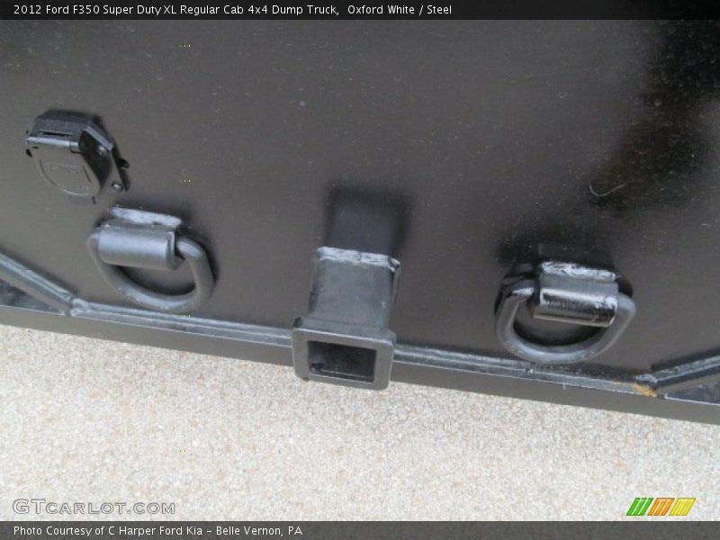 Oxford White / Steel 2012 Ford F350 Super Duty XL Regular Cab 4x4 Dump Truck