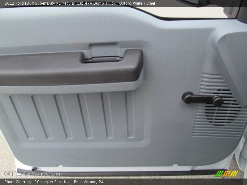 Door Panel of 2012 F350 Super Duty XL Regular Cab 4x4 Dump Truck