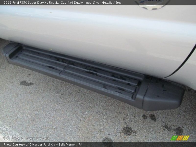 Ingot Silver Metallic / Steel 2012 Ford F350 Super Duty XL Regular Cab 4x4 Dually