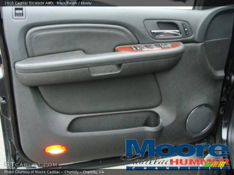 Black Raven / Ebony 2008 Cadillac Escalade AWD