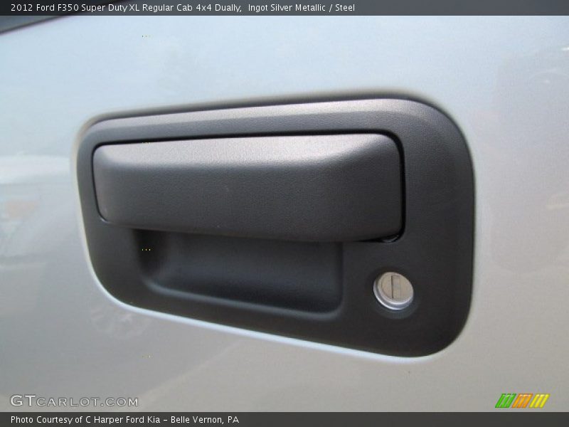 Ingot Silver Metallic / Steel 2012 Ford F350 Super Duty XL Regular Cab 4x4 Dually
