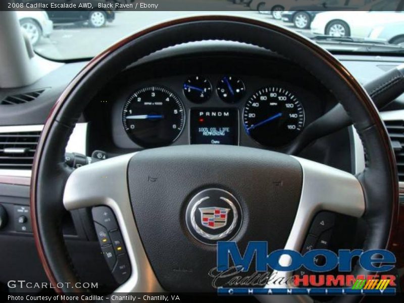 Black Raven / Ebony 2008 Cadillac Escalade AWD