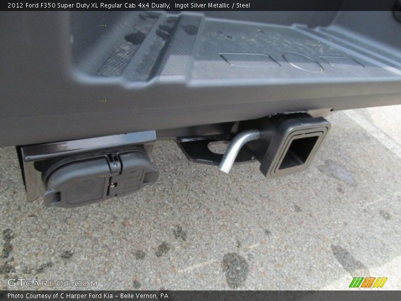 Ingot Silver Metallic / Steel 2012 Ford F350 Super Duty XL Regular Cab 4x4 Dually