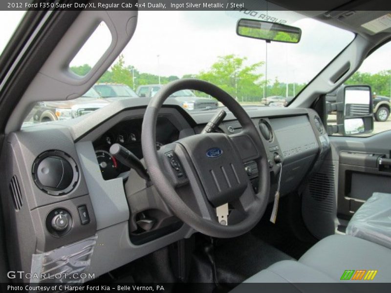 Dashboard of 2012 F350 Super Duty XL Regular Cab 4x4 Dually