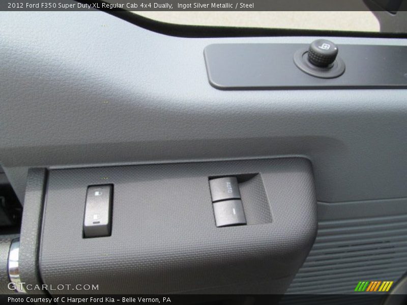 Ingot Silver Metallic / Steel 2012 Ford F350 Super Duty XL Regular Cab 4x4 Dually