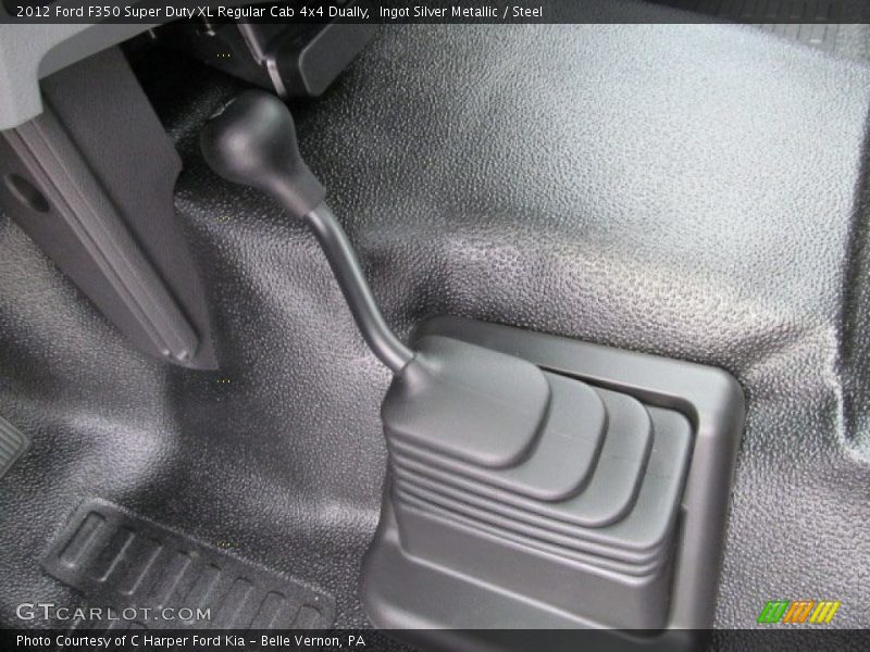 Ingot Silver Metallic / Steel 2012 Ford F350 Super Duty XL Regular Cab 4x4 Dually