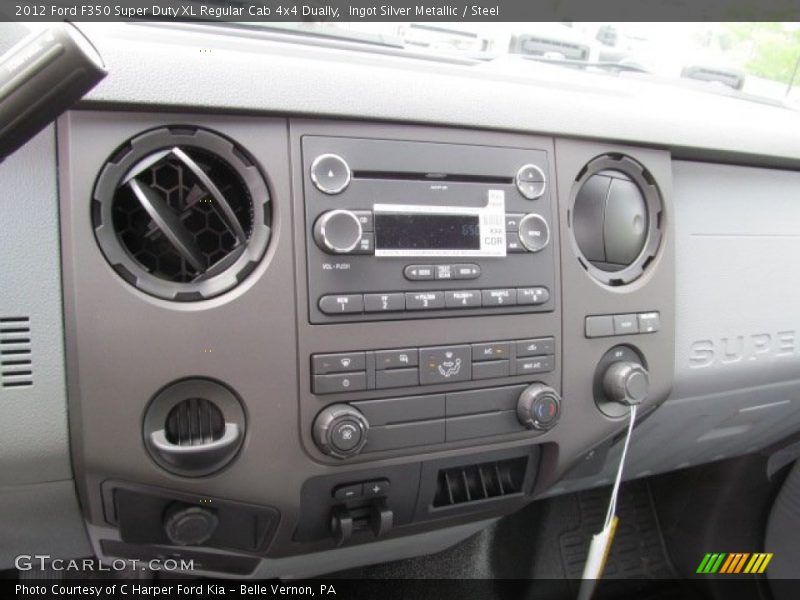 Controls of 2012 F350 Super Duty XL Regular Cab 4x4 Dually