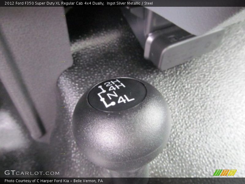 Ingot Silver Metallic / Steel 2012 Ford F350 Super Duty XL Regular Cab 4x4 Dually