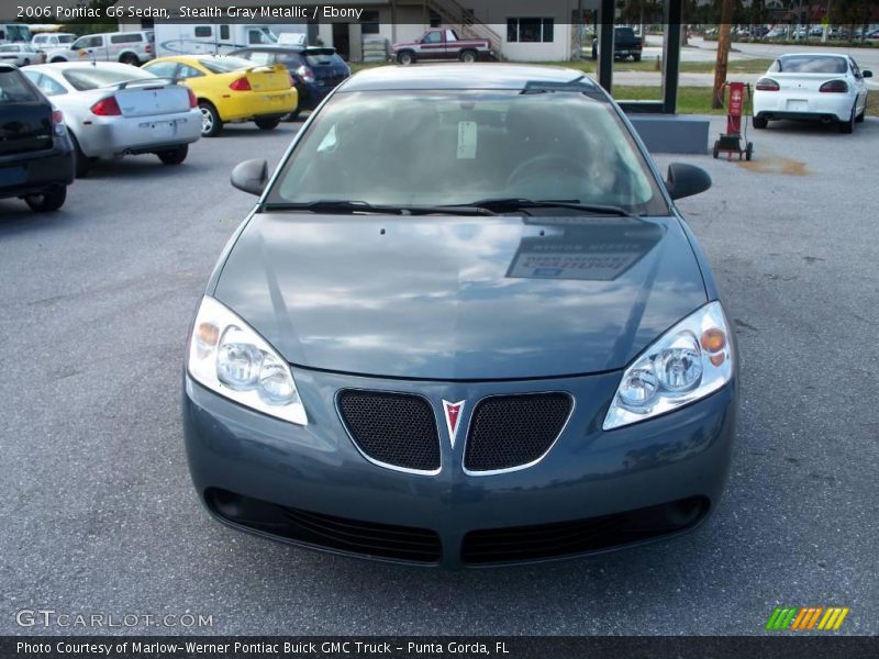 Stealth Gray Metallic / Ebony 2006 Pontiac G6 Sedan