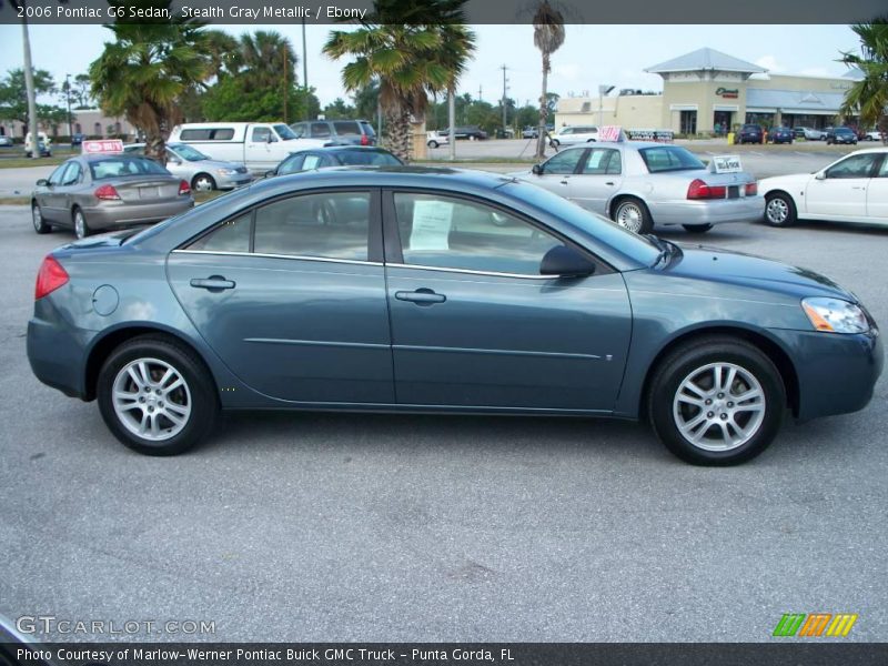 Stealth Gray Metallic / Ebony 2006 Pontiac G6 Sedan