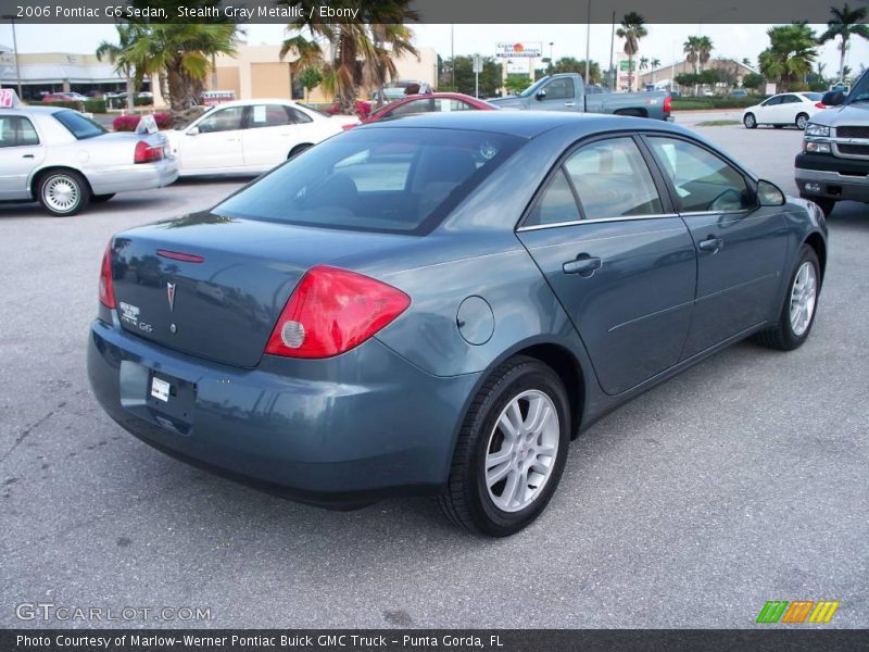 Stealth Gray Metallic / Ebony 2006 Pontiac G6 Sedan