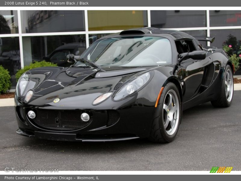 Phantom Black / Black 2008 Lotus Exige S 240