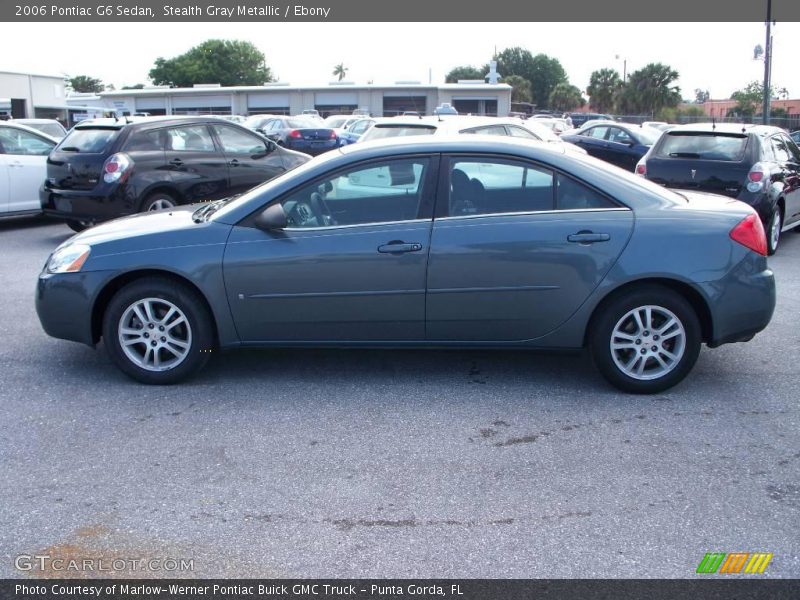 Stealth Gray Metallic / Ebony 2006 Pontiac G6 Sedan