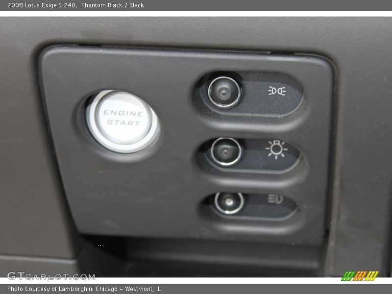 Controls of 2008 Exige S 240