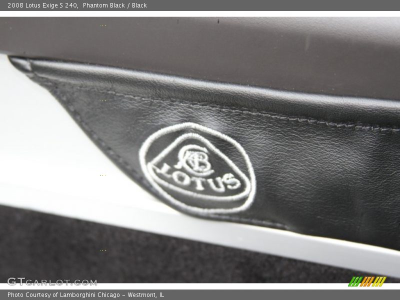 Phantom Black / Black 2008 Lotus Exige S 240