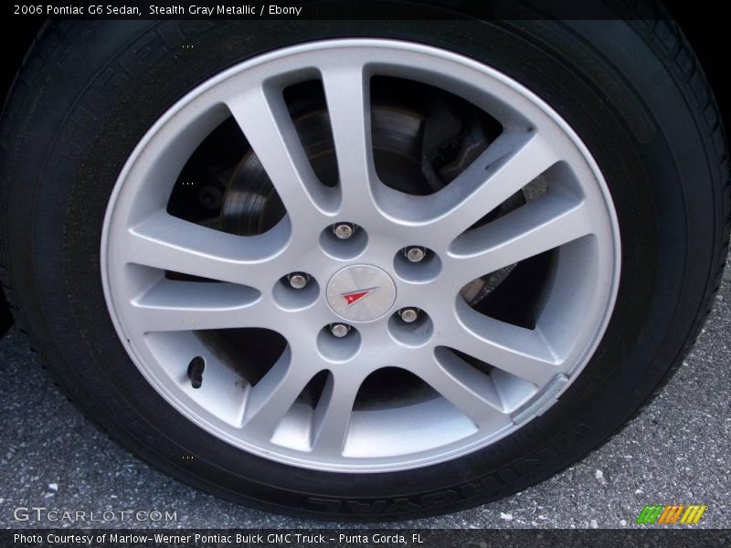 Stealth Gray Metallic / Ebony 2006 Pontiac G6 Sedan
