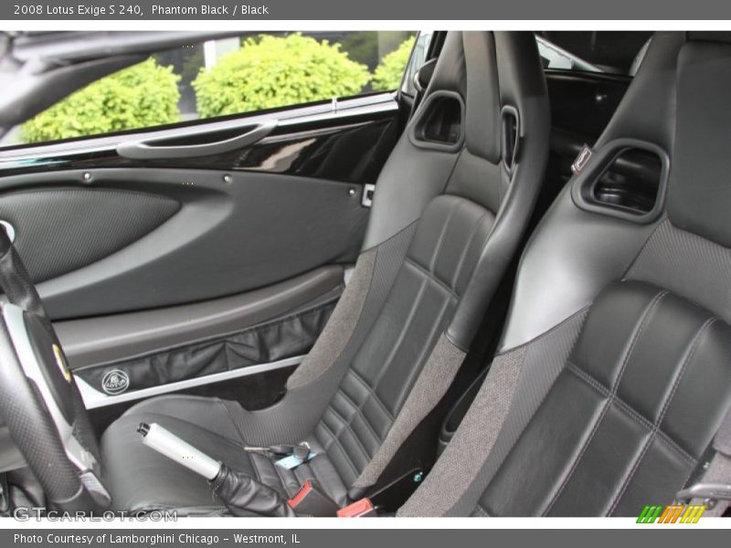  2008 Exige S 240 Black Interior