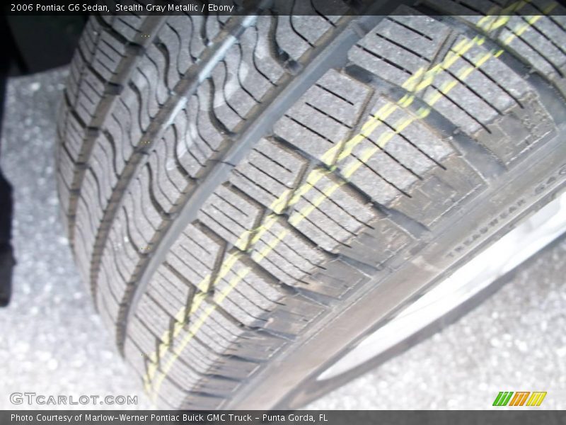 Stealth Gray Metallic / Ebony 2006 Pontiac G6 Sedan