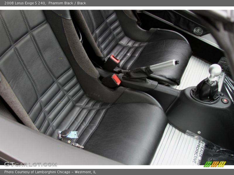  2008 Exige S 240 Black Interior