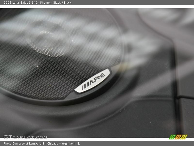 Audio System of 2008 Exige S 240