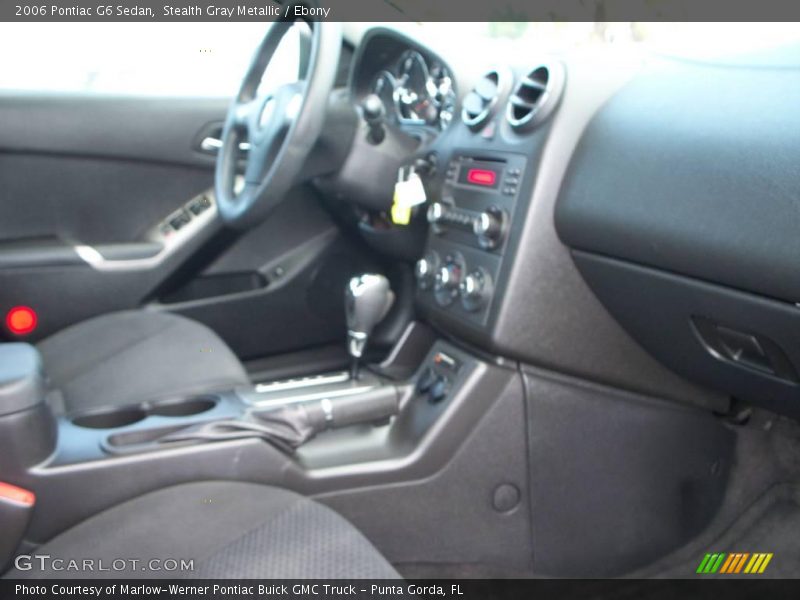 Stealth Gray Metallic / Ebony 2006 Pontiac G6 Sedan