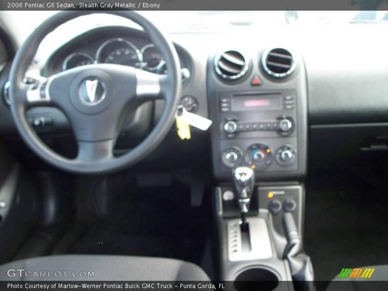 Stealth Gray Metallic / Ebony 2006 Pontiac G6 Sedan