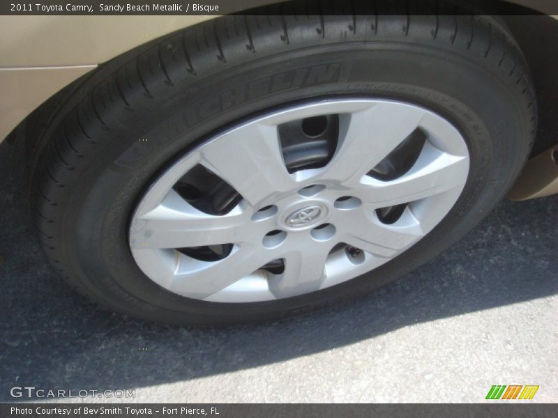 Sandy Beach Metallic / Bisque 2011 Toyota Camry
