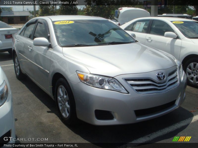 Classic Silver Metallic / Ash 2011 Toyota Camry LE