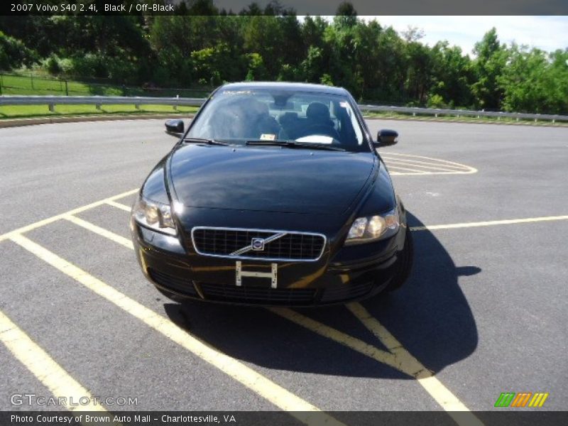 Black / Off-Black 2007 Volvo S40 2.4i