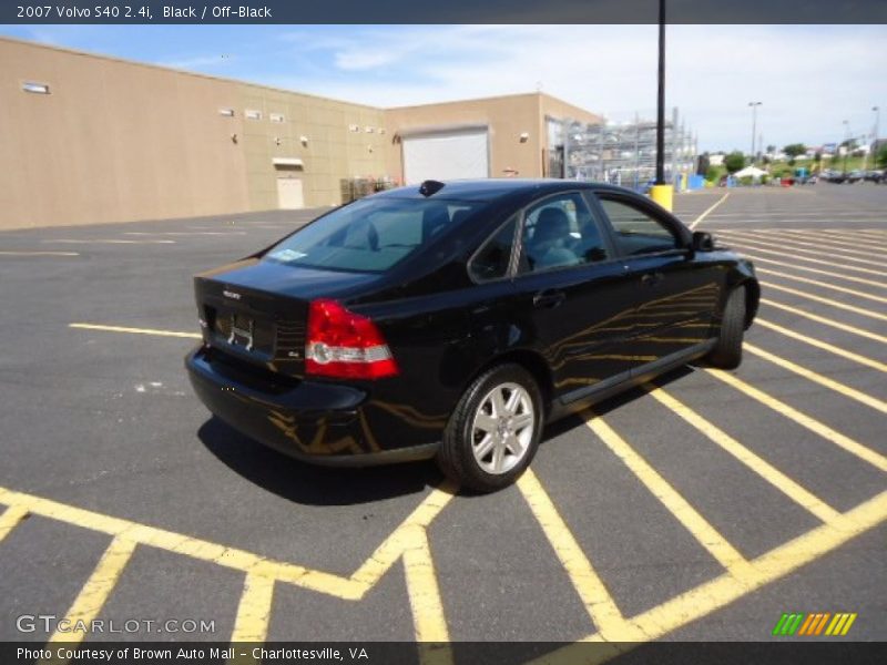 Black / Off-Black 2007 Volvo S40 2.4i