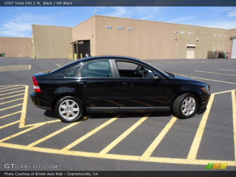 Black / Off-Black 2007 Volvo S40 2.4i