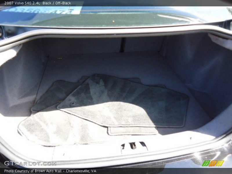 Black / Off-Black 2007 Volvo S40 2.4i