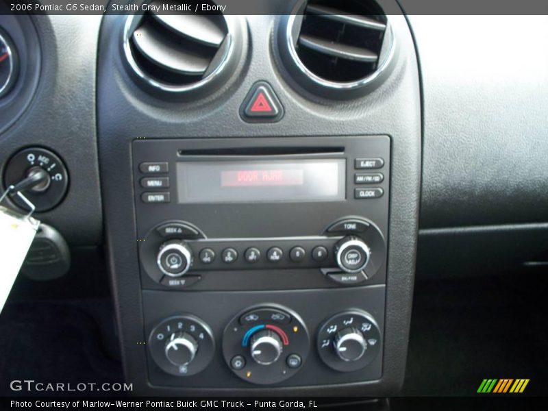 Stealth Gray Metallic / Ebony 2006 Pontiac G6 Sedan