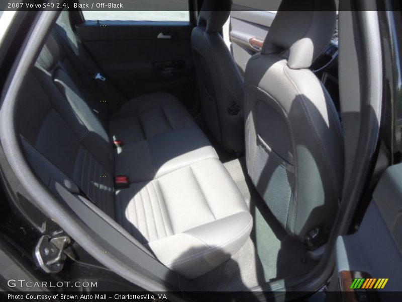Black / Off-Black 2007 Volvo S40 2.4i