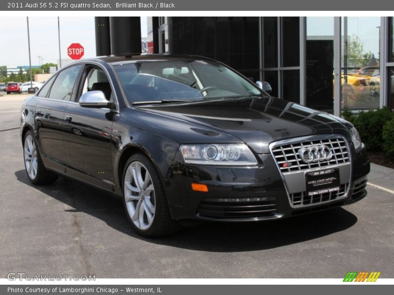 Brilliant Black / Black 2011 Audi S6 5.2 FSI quattro Sedan