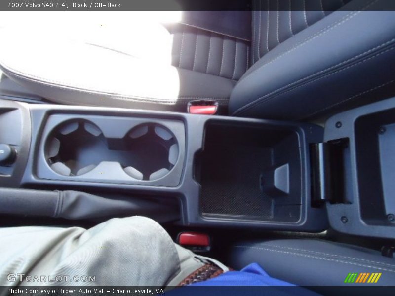 Black / Off-Black 2007 Volvo S40 2.4i