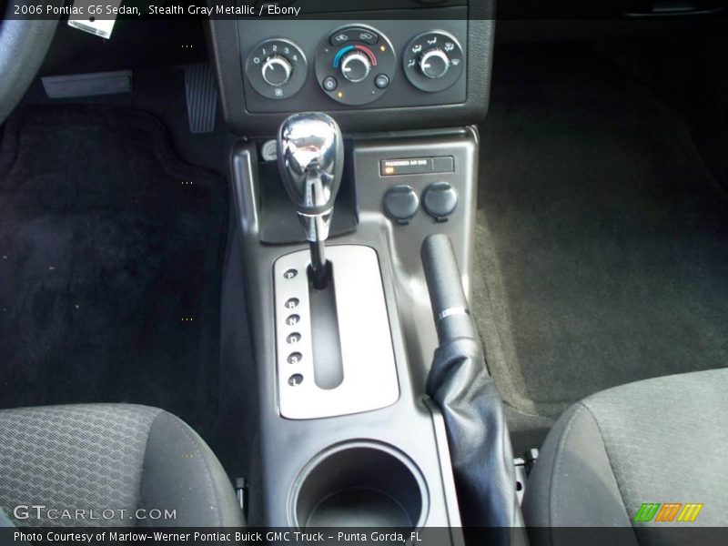 Stealth Gray Metallic / Ebony 2006 Pontiac G6 Sedan