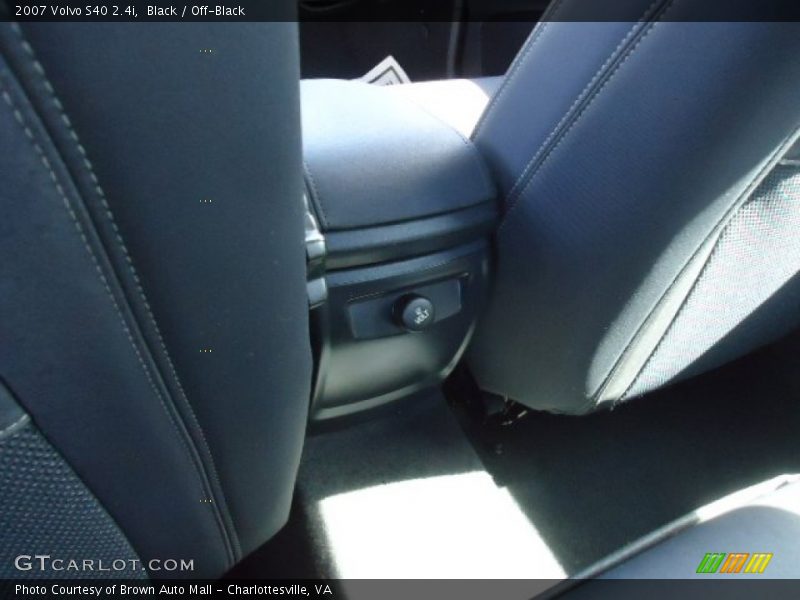 Black / Off-Black 2007 Volvo S40 2.4i