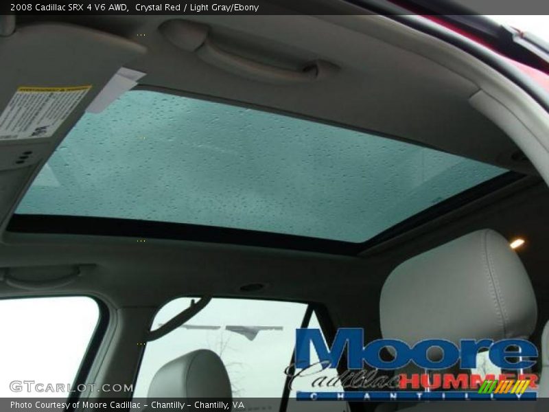 Crystal Red / Light Gray/Ebony 2008 Cadillac SRX 4 V6 AWD