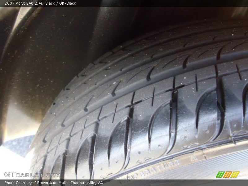 Black / Off-Black 2007 Volvo S40 2.4i