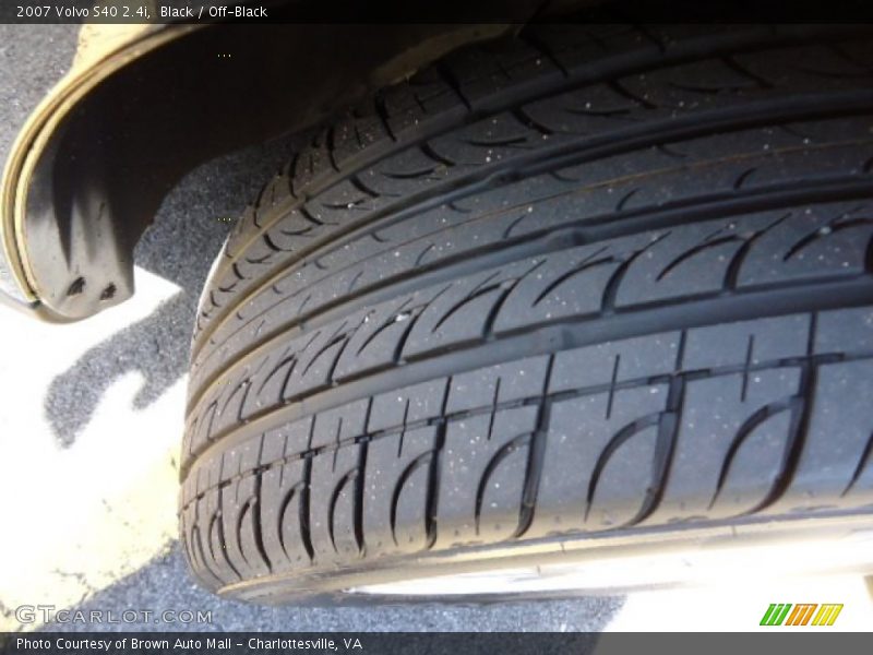 Black / Off-Black 2007 Volvo S40 2.4i