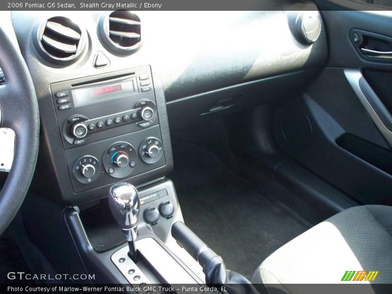 Stealth Gray Metallic / Ebony 2006 Pontiac G6 Sedan