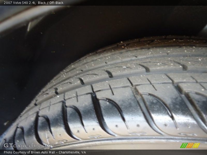 Black / Off-Black 2007 Volvo S40 2.4i